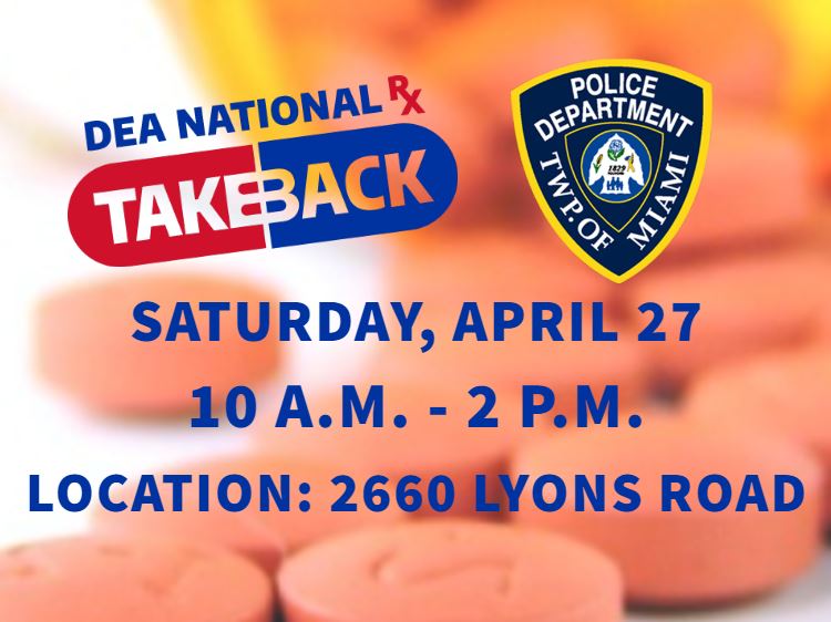 Drug Take back homepage