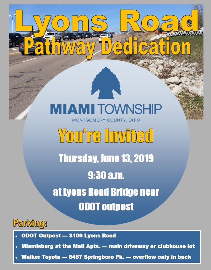 Lyons Road pathway invite