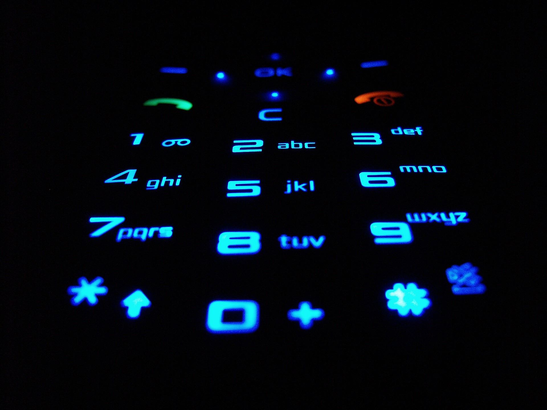 phone keyboard