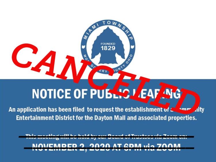 Entertainment District hearing canceled 10262020