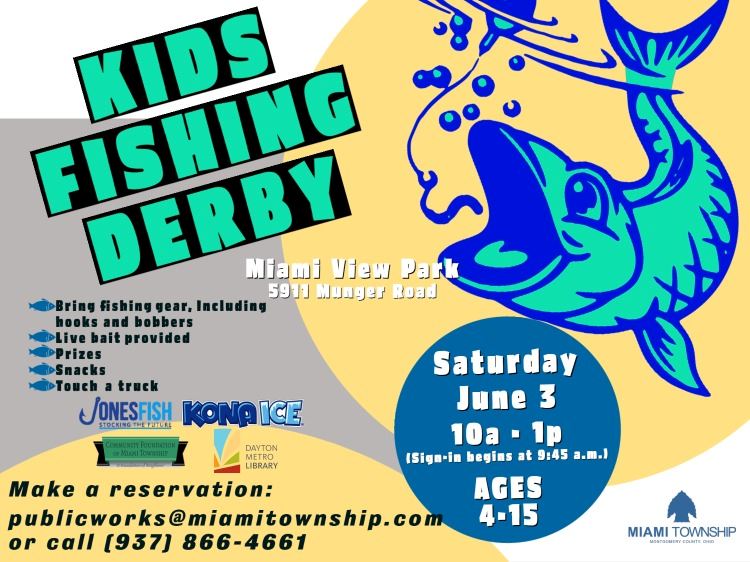 Fishing Derby carousel w library 2023