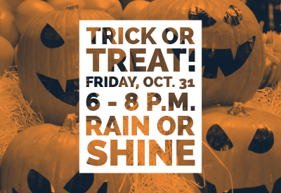 Halloween 2025 Trick or Treat 6 - 8 p.m.