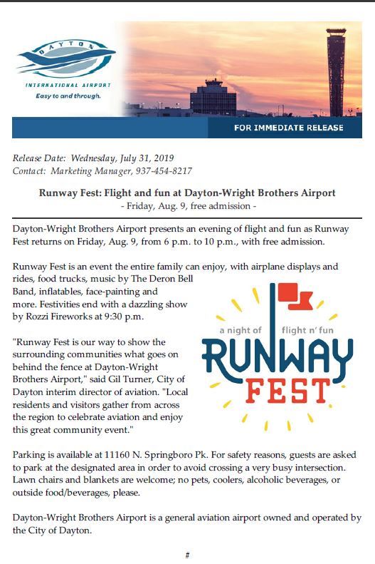  Runway Fest release 2019