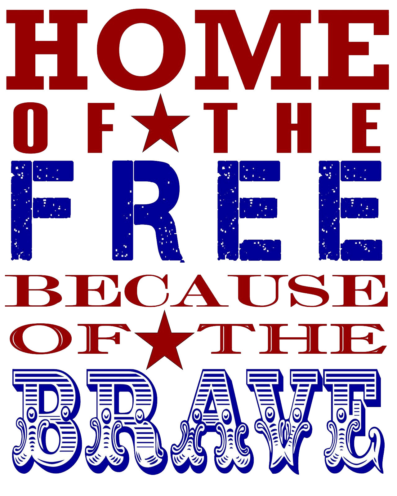 Home of the free