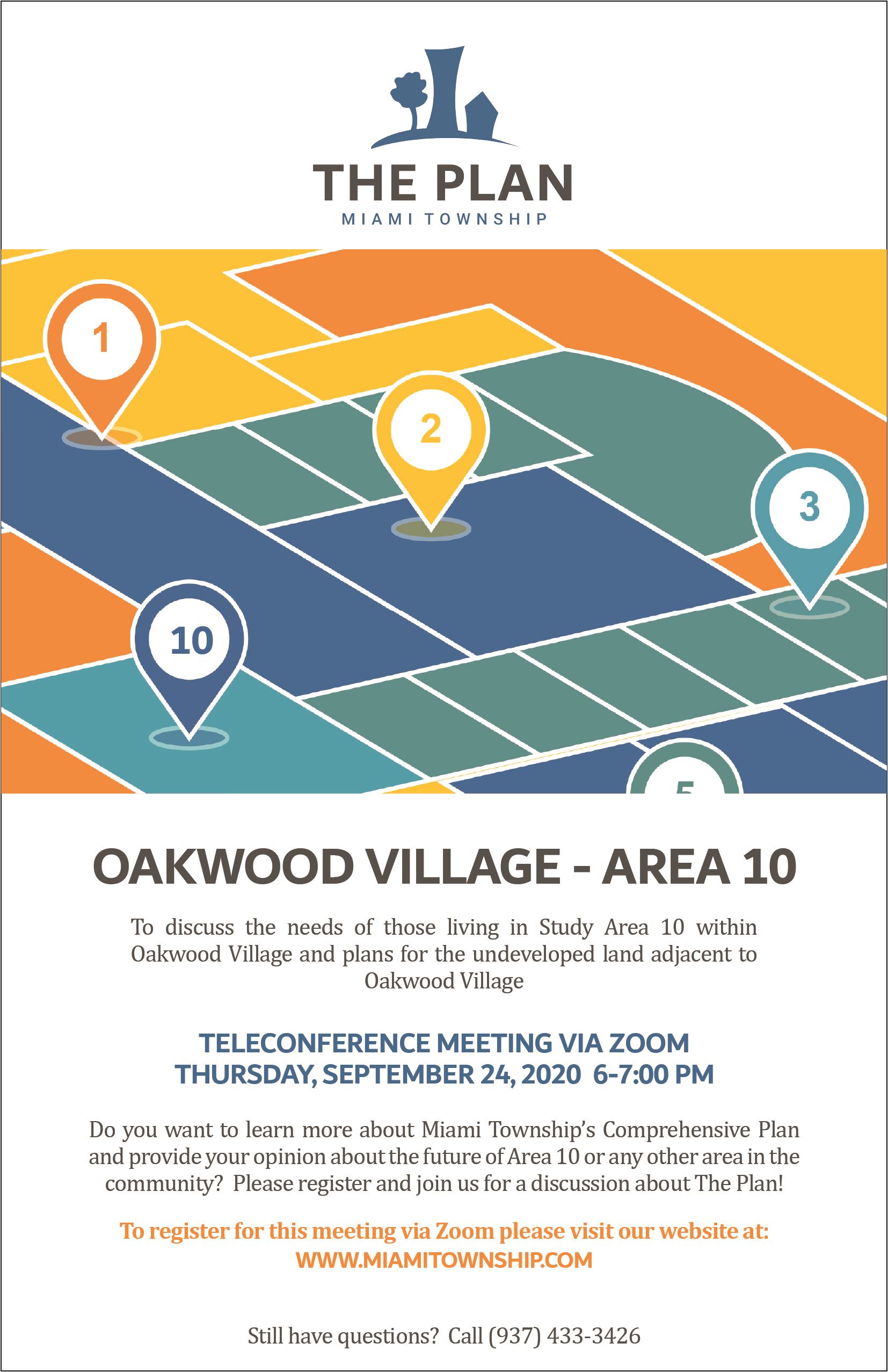 Asset 2Area 10 - Oakwood Village Poster