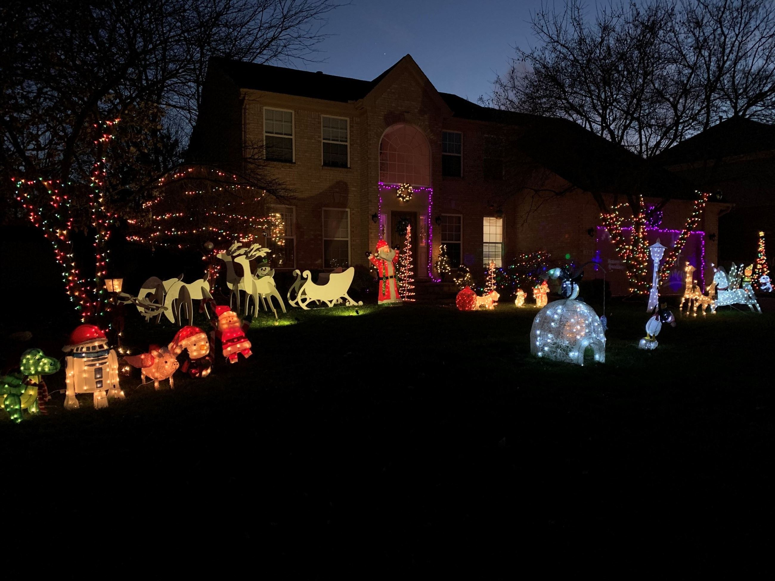 Sycamore Hills Holiday Light Contest 2020