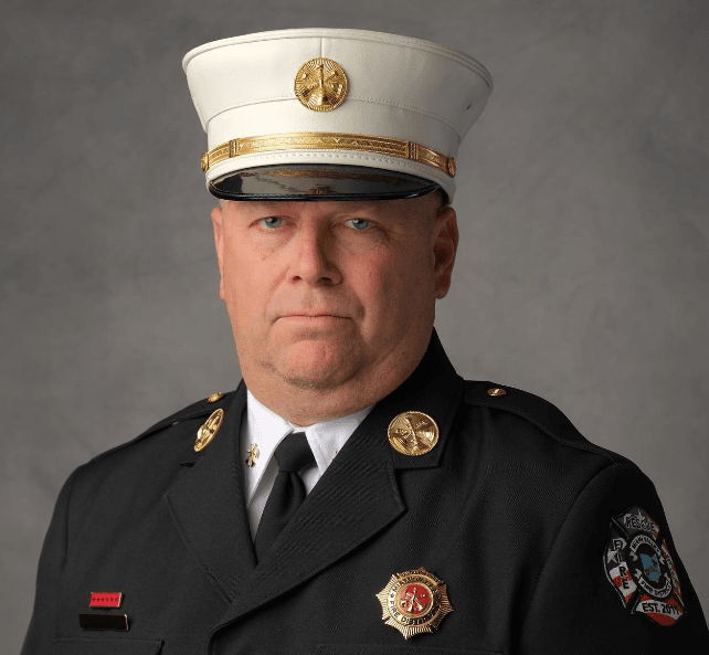 Steve Johnson MVFD new chief April 2024