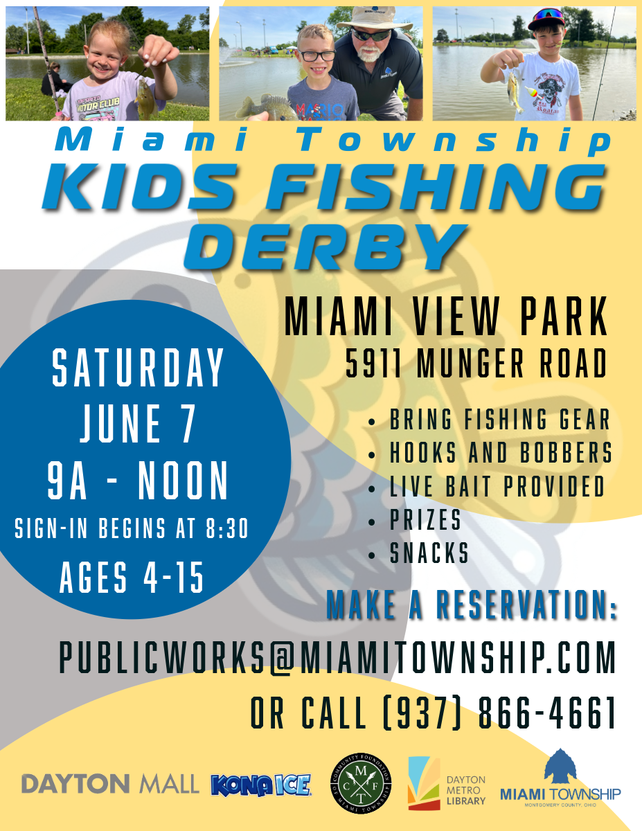 Fishing Derby 2025 flyer